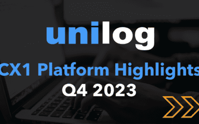 Unilog CX1 Platform Highlights – Q4 2023