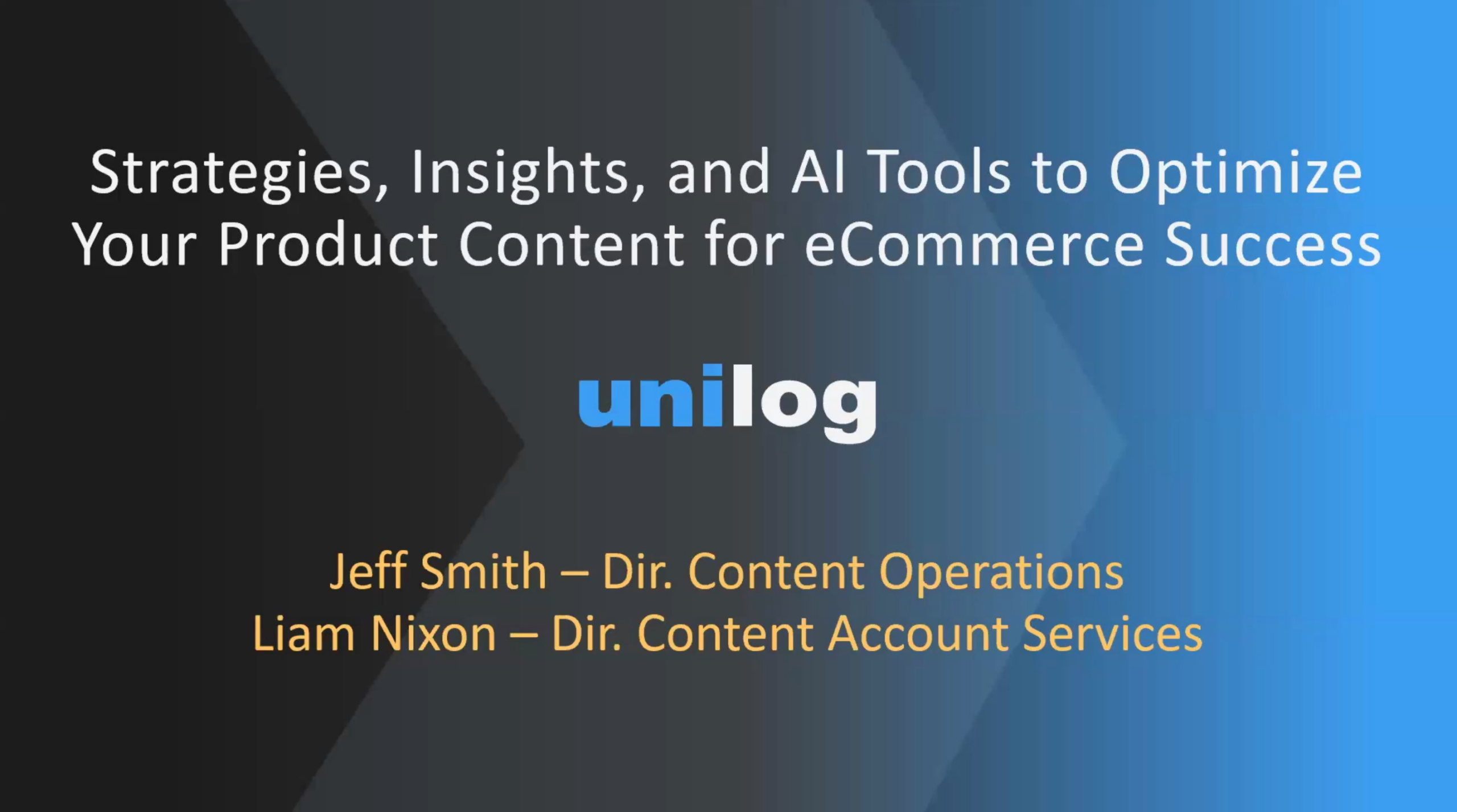 Strategies, Insights, and AI Tools for Content and eCommerce